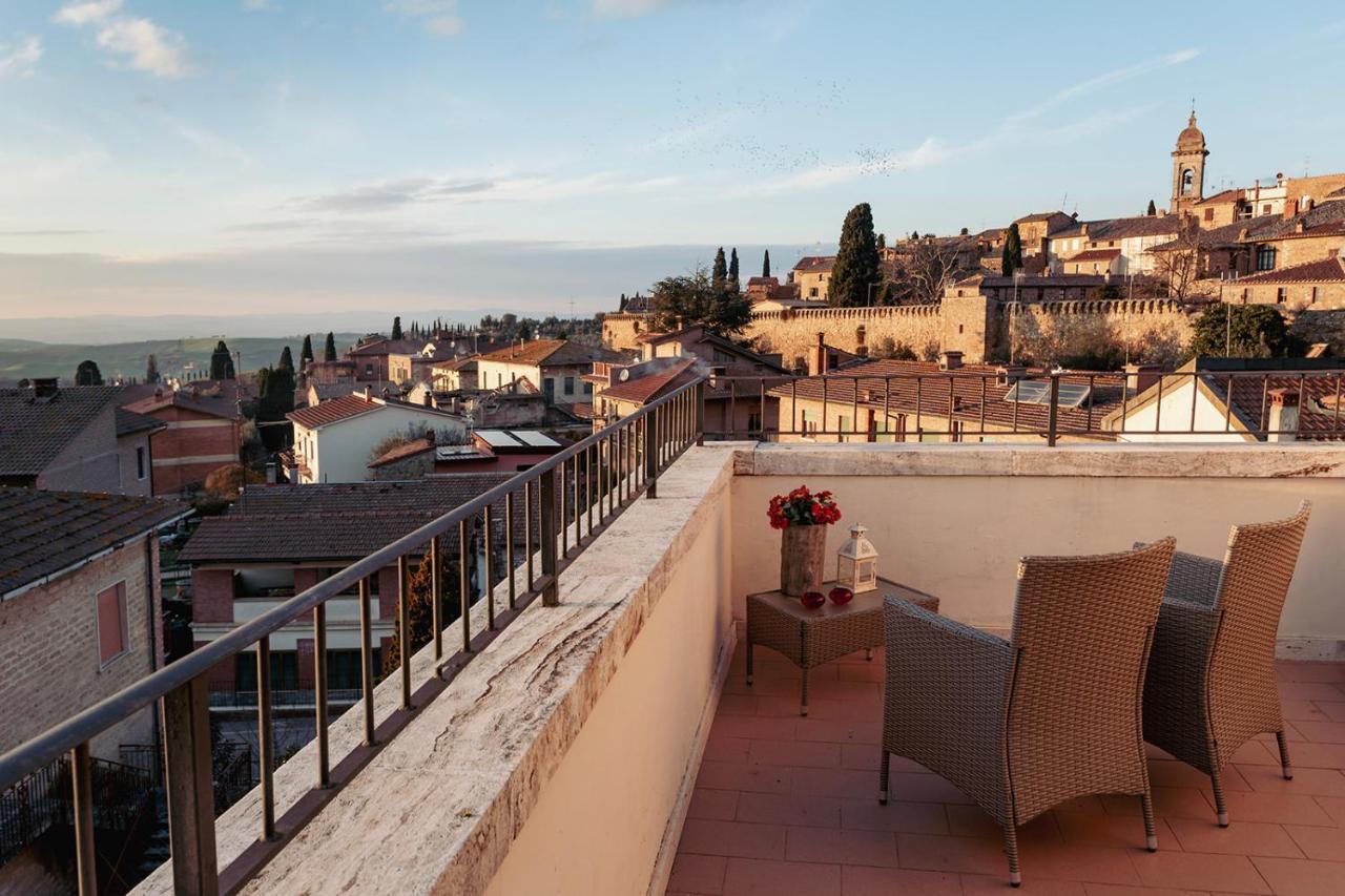 Il Trabucco E La Terrazza Della Val D' Orcia Daire San Quirico dʼOrcia Dış mekan fotoğraf